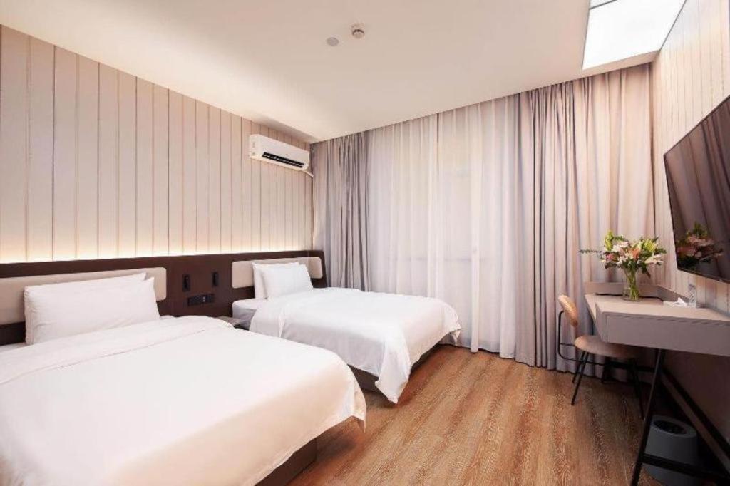 Hanting Hotel Shanghai Xinjinqiao Esterno foto